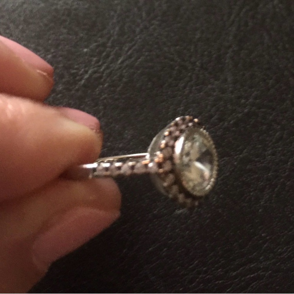 BRAND NEW STERLING SILVER RING/CZ RING - Picture 9 of 14